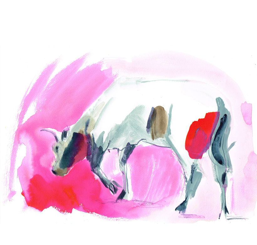 Oxen, by Laura McKendry