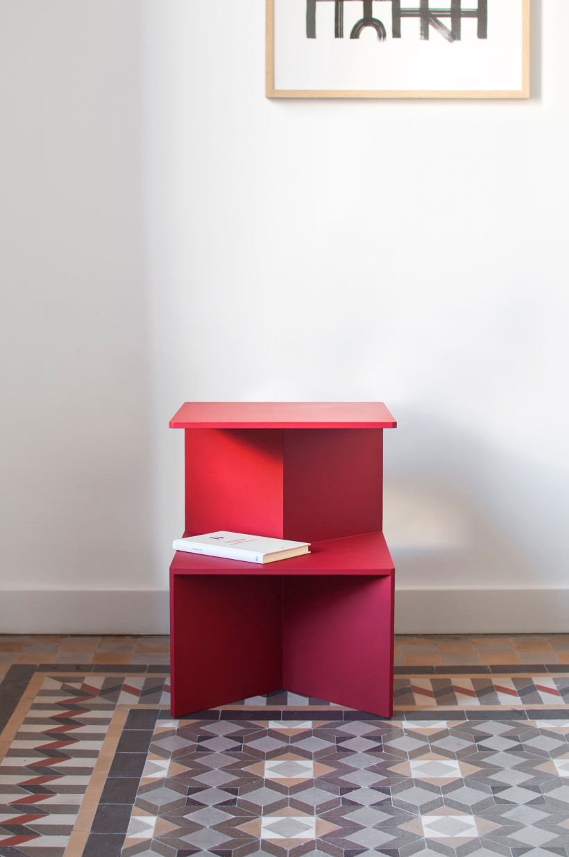 Small Red Table 1