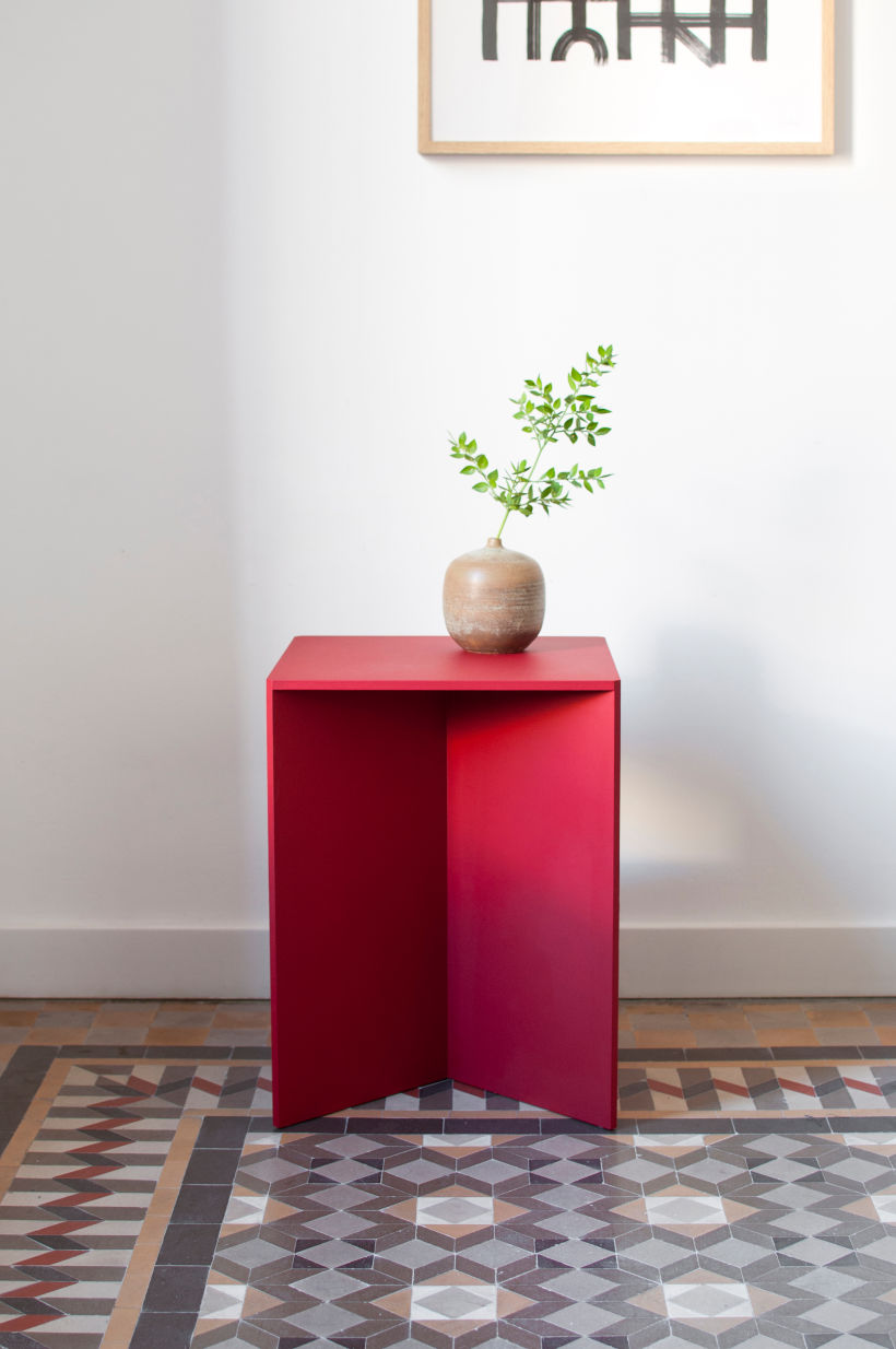 Small Red Table 2