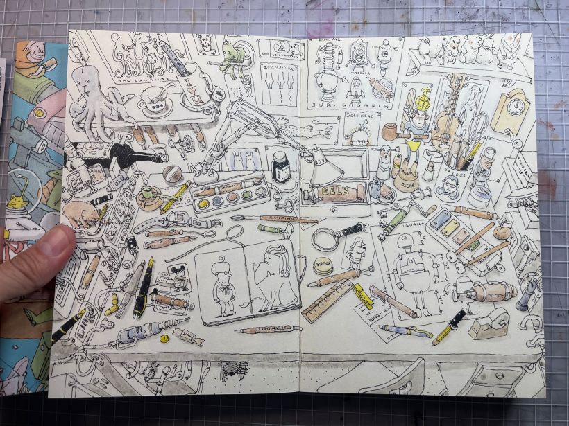 All in line – From the sketchbooks of Mattias Adolfsson, reprint 9
