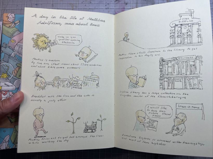 All in line – From the sketchbooks of Mattias Adolfsson, reprint 16