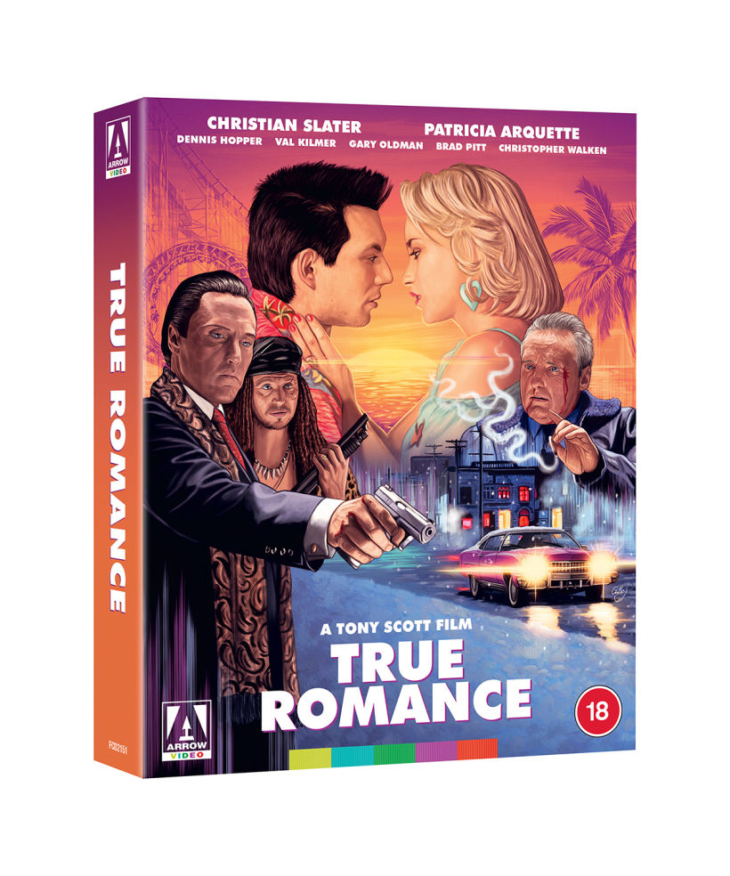 True Romance packaging artwork for Arrow Video 4