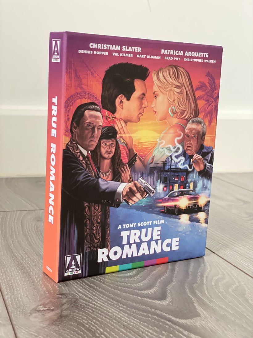 True Romance packaging artwork for Arrow Video 9