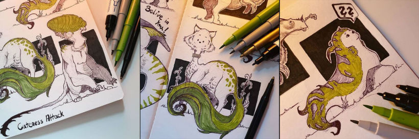 Sketchbook / Creature designs 2