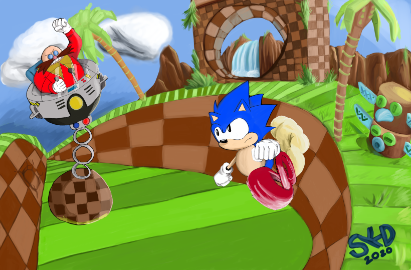 Video Wallpaper: Sonic the Hedgehog - Green Hill Zone 