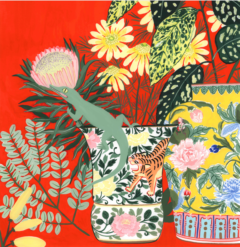 Lil Sire pour Anthropologie 2020 - illustration N2
