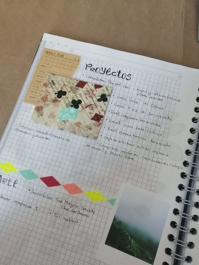 Mi Proyecto del curso:  Bullet journal creativo: planificación y creatividad  7