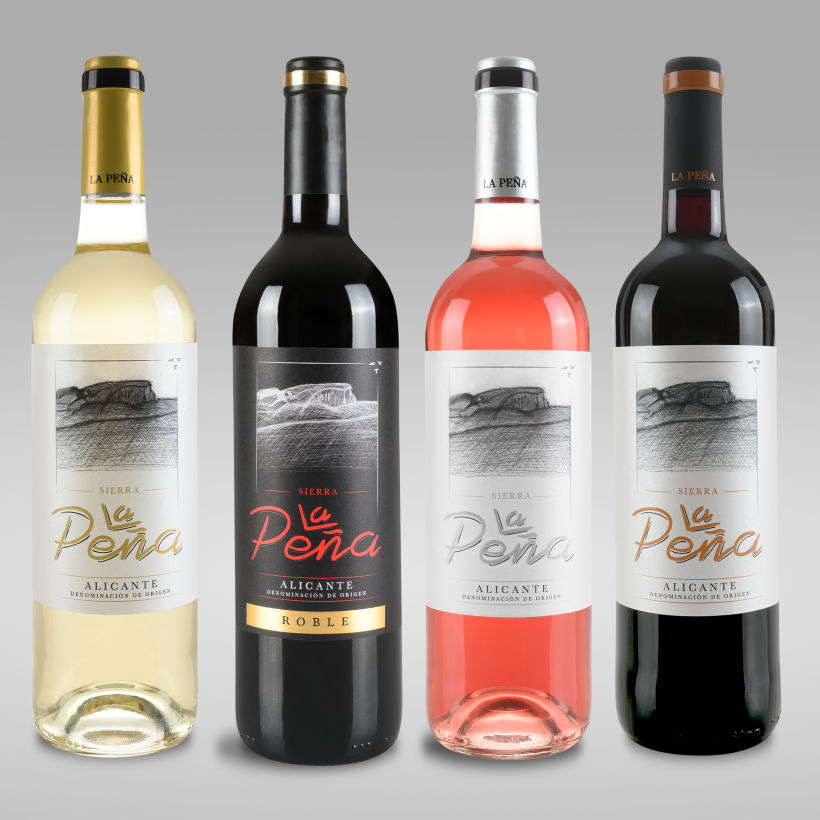 Rediseño y actualización para diferentes variedades de etiquetas de vino 3