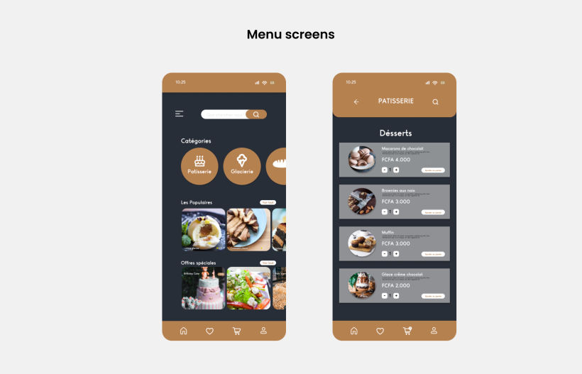 My Project - Mobile application for a Restaurant (Maison H) 8