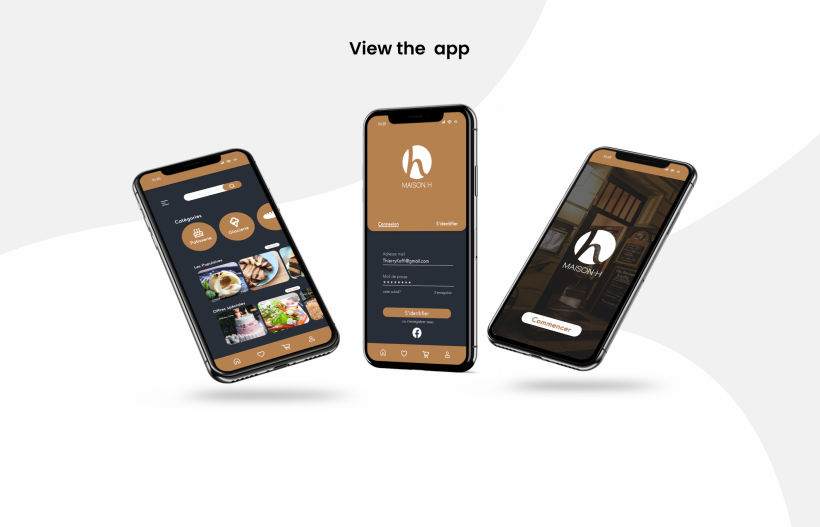 My Project - Mobile application for a Restaurant (Maison H) 9