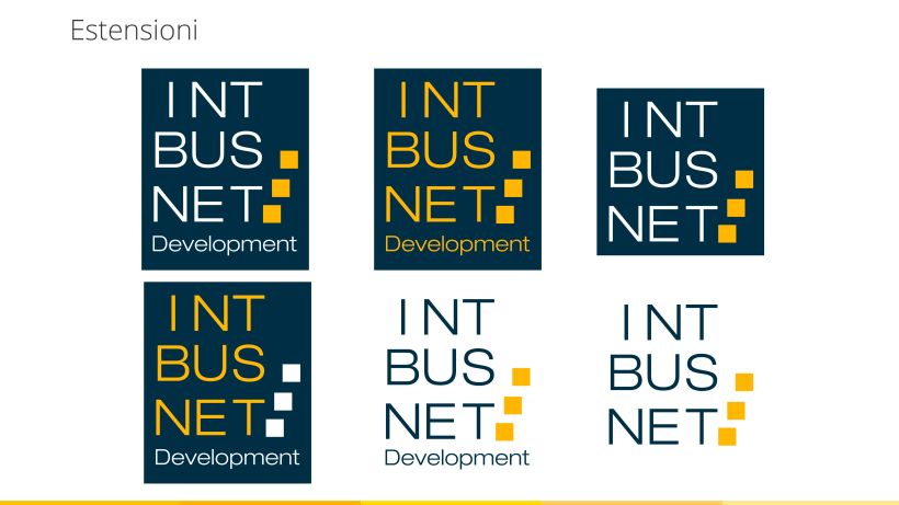 Mi Proyecto del curso: Diseño de logos: del concepto a la presentación: INT.BUS.NET. DEVELOPMENT 9