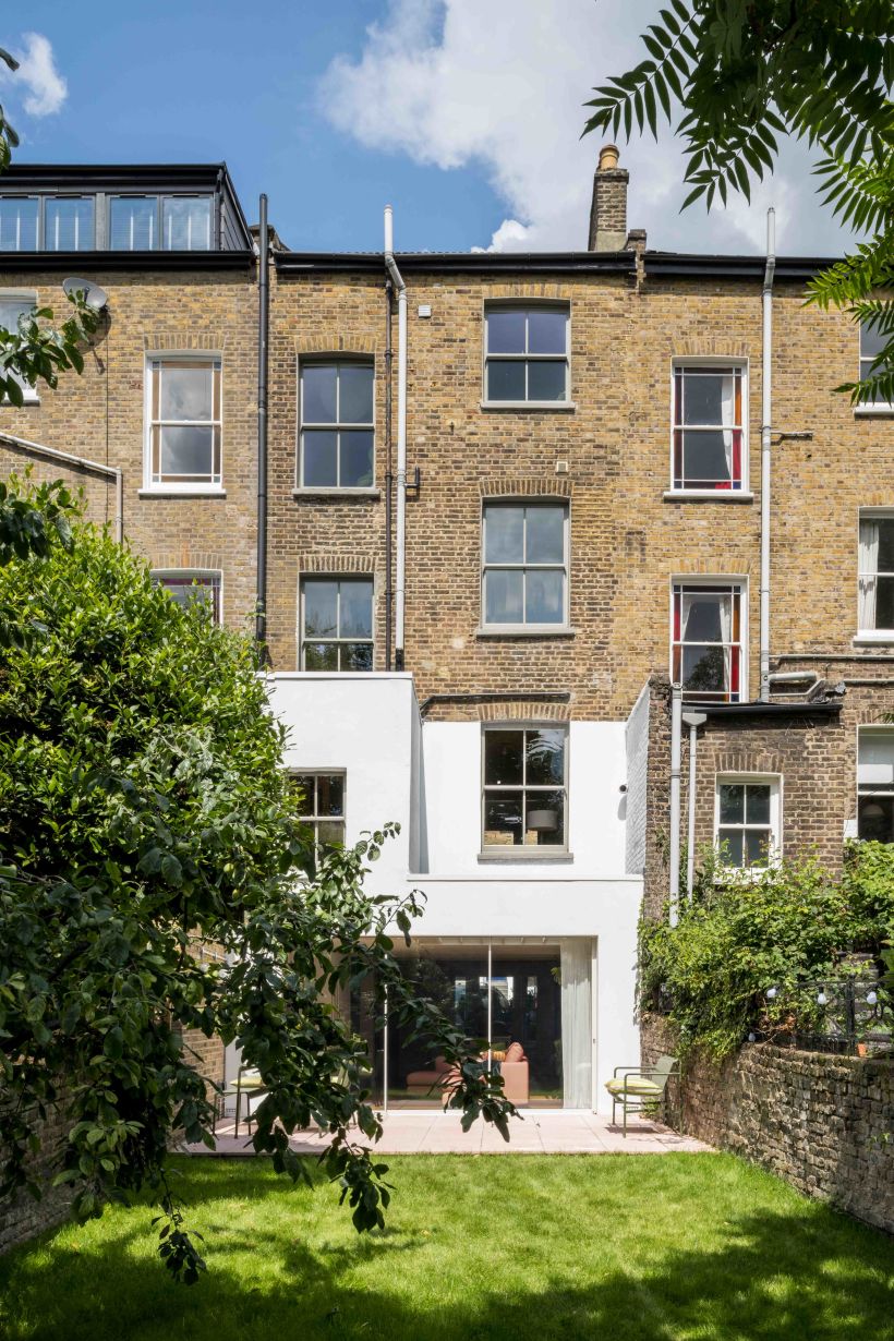 Tonal Terrace by Bradley Van Der Straeten Architects - Dalston, London, UK
