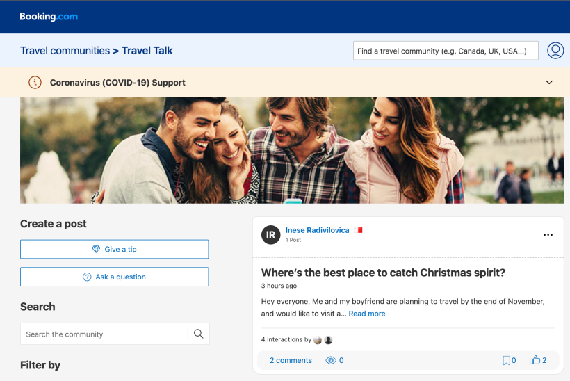 Creating the most engaging community of travellers in Booking.com 4