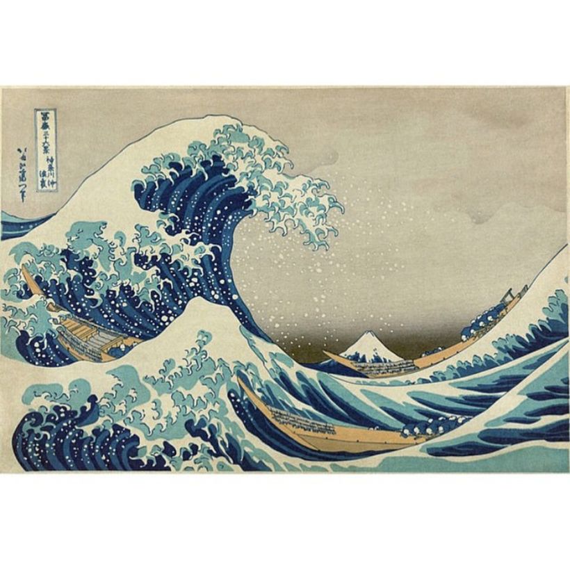 'The Great Wave Off Kanagawa', by Katsushika Hokusai.