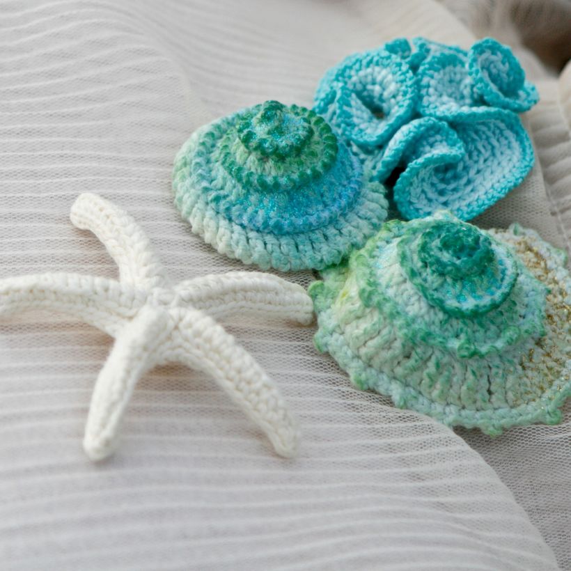 Crochet shells and corals 2