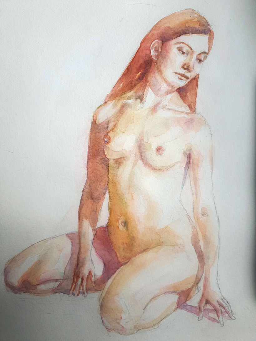 My project in The Human Figure in Watercolor course 5
