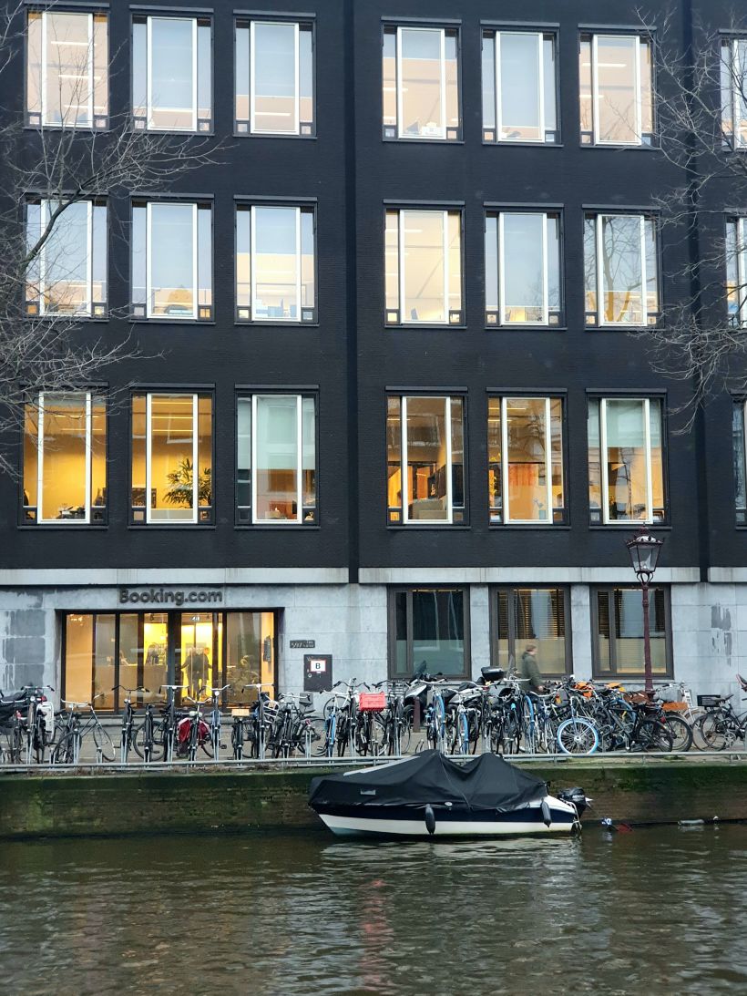 One of the offices of Booking.com in Amsterdam