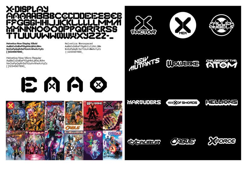 X-Men, Dawn of X  Publication Design program 20
