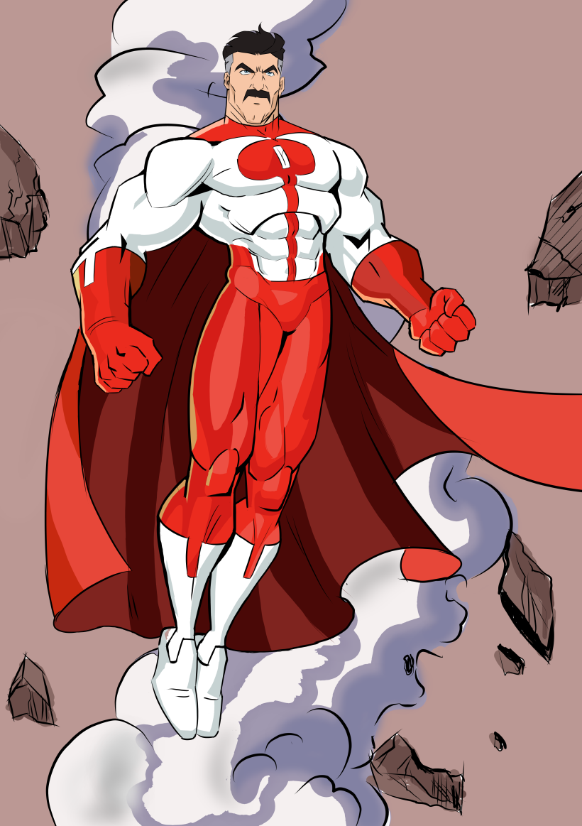 Meu projeto do curso: Ilustração para quadrinhos: a anatomia de um super-herói 1