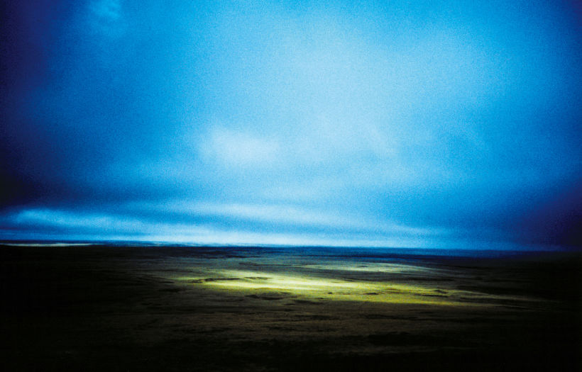 With a Lomo from a tiny plane in the Falkland Islands