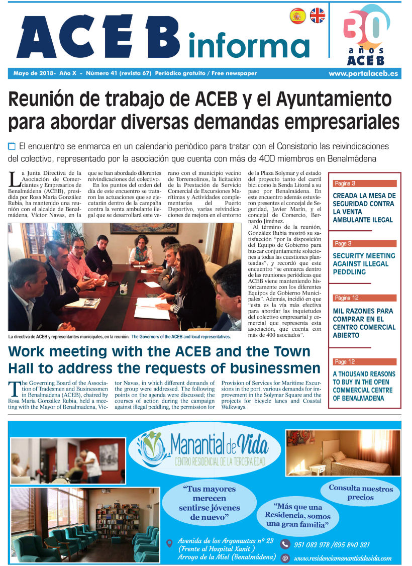 ACEB Informa, Periódico Empresarial 1