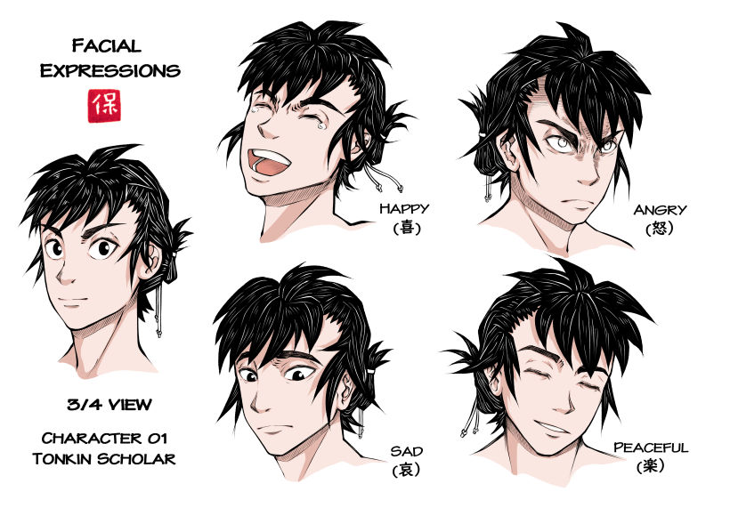 Top more than 65 anime male head reference  induhocakina