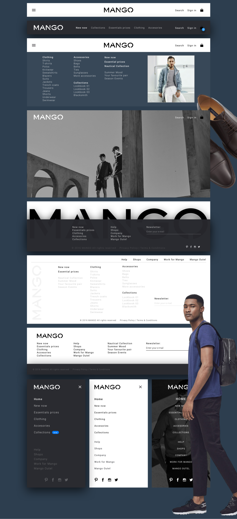 MANGO - UI KIT & Redesign 4