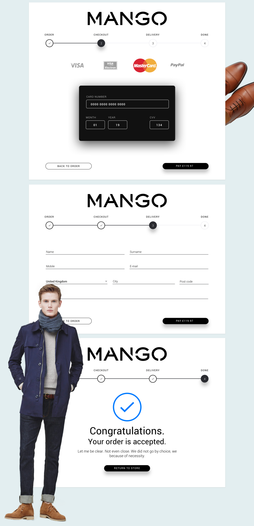 MANGO - UI KIT & Redesign 8
