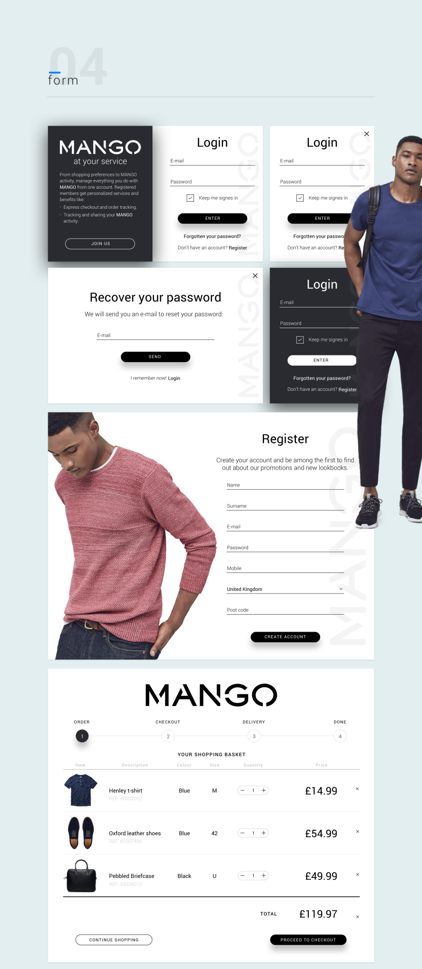 MANGO - UI KIT & Redesign 7
