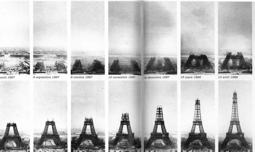A Torre Eiffel é um dos espaços efêmeros mais duradouros