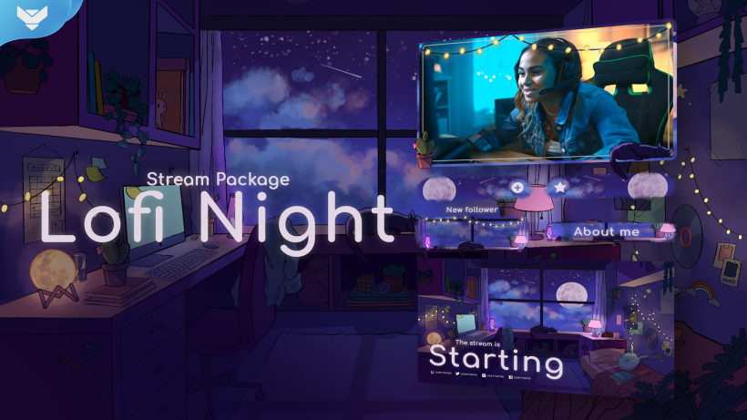 Lofi Night - Stream Package 1