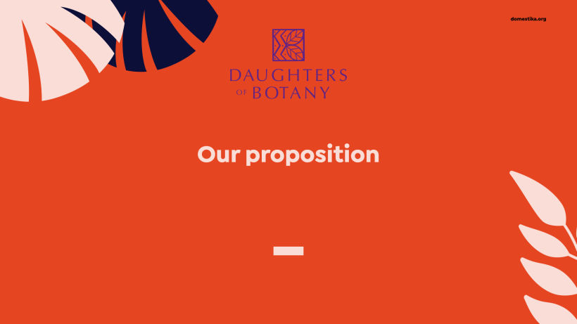 Le projet final de mon cours : Daughters of Botany  2