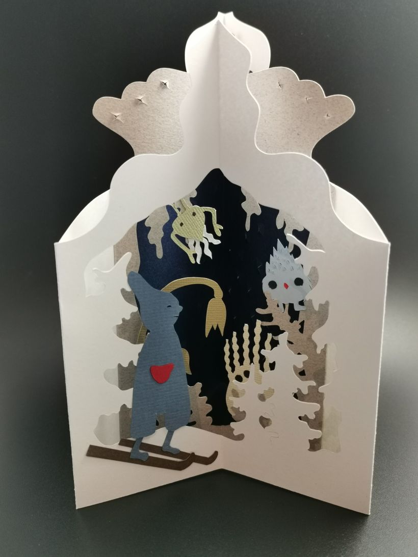 My project in Paper Cutting Illustration: Create Extraordinary Books course 3