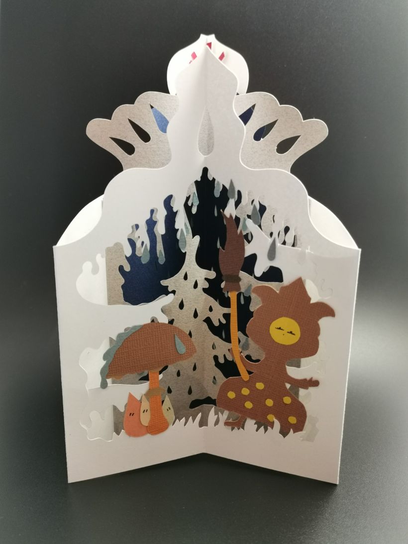 My project in Paper Cutting Illustration: Create Extraordinary Books course 5
