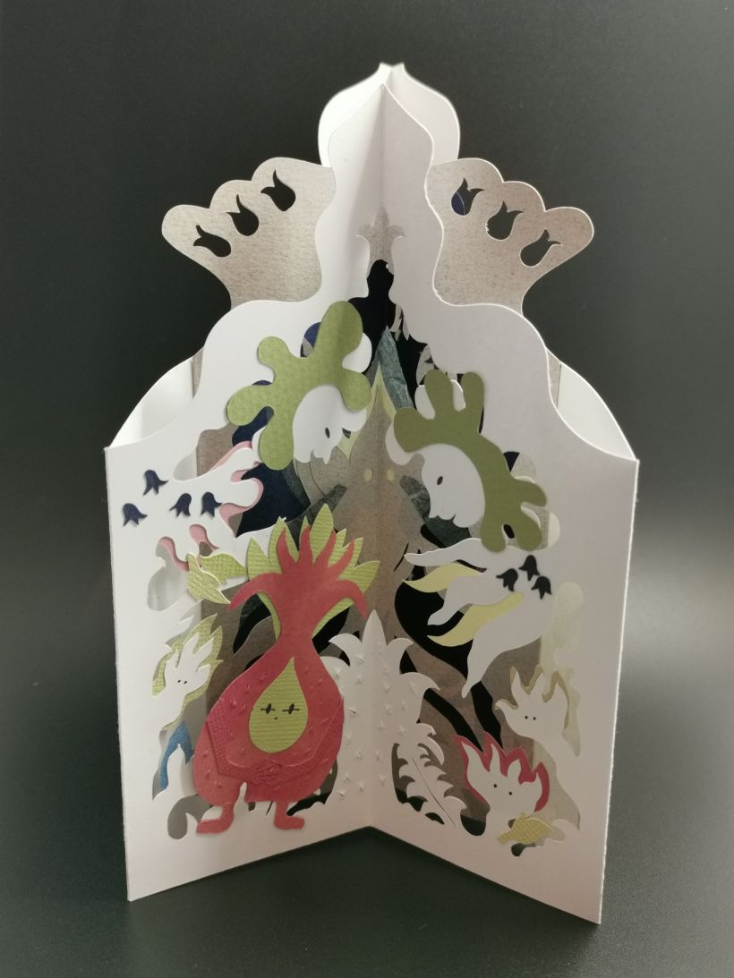 My project in Paper Cutting Illustration: Create Extraordinary Books course 6