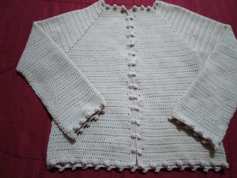 Mi Proyecto del curso:  Top-down: prendas a crochet de una sola pieza 3