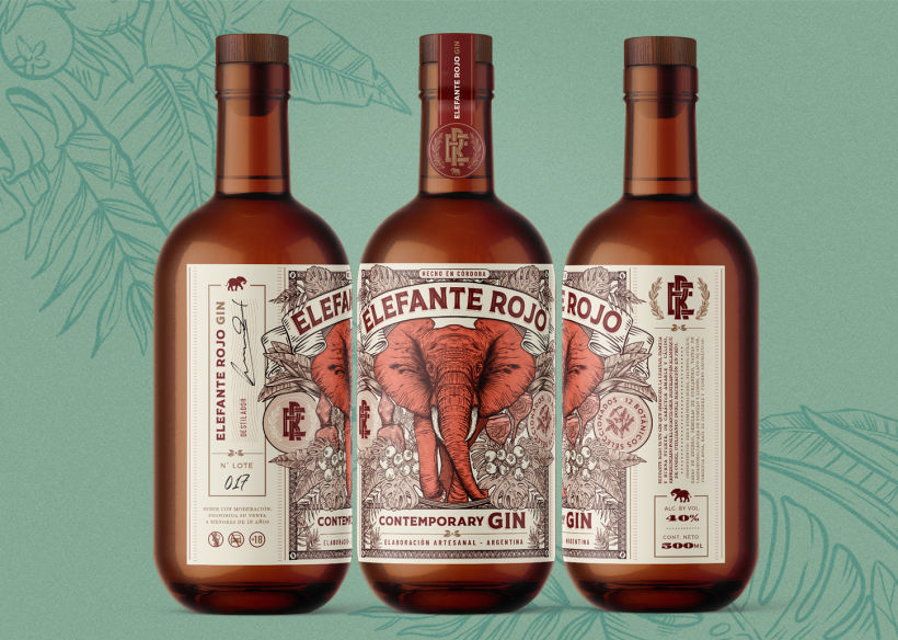 Elefante Rojo /// Gin Artesanal cordobés 🐘🇦🇷 8