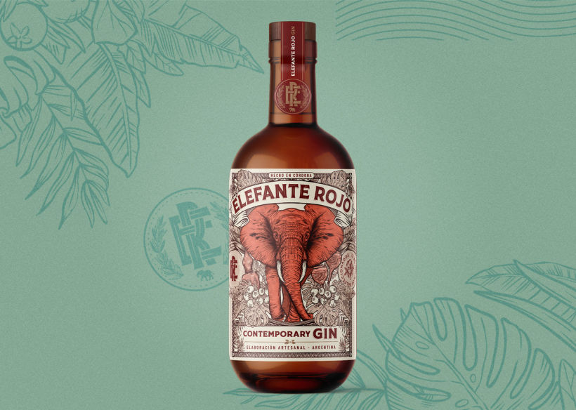 Elefante Rojo /// Gin Artesanal cordobés 🐘🇦🇷 6