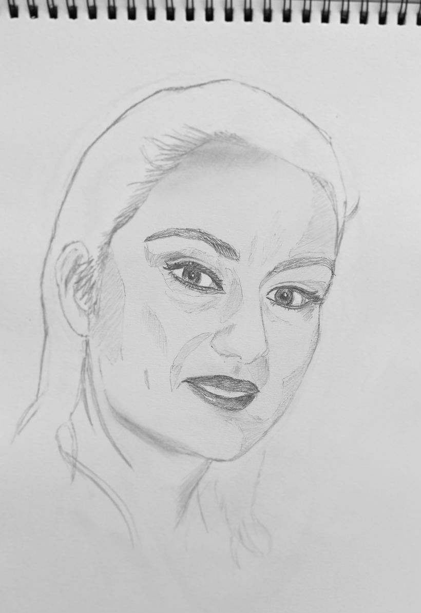 Mi Proyecto del curso: Sketchbook de retrato: explora el rostro humano 3