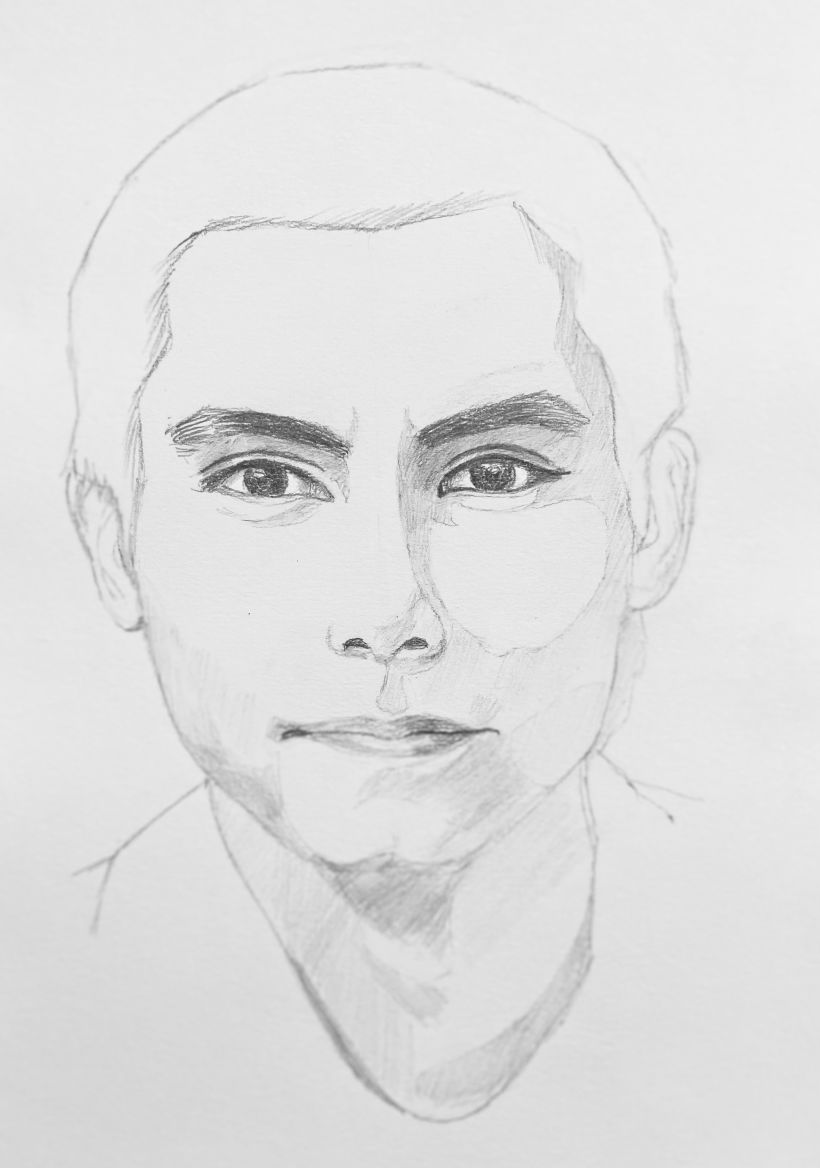 Mi Proyecto del curso: Sketchbook de retrato: explora el rostro humano 4