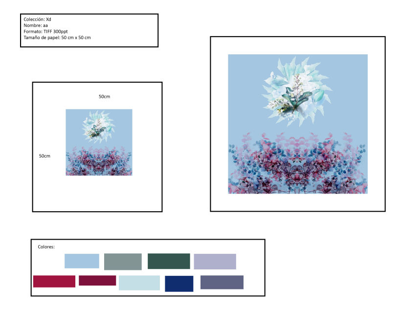 Mi Proyecto del curso: Diseño y composición de patterns textiles  12