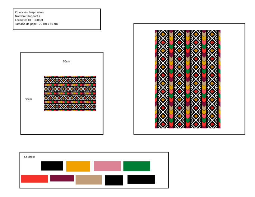 Mi Proyecto del curso: Diseño y composición de patterns textiles  13