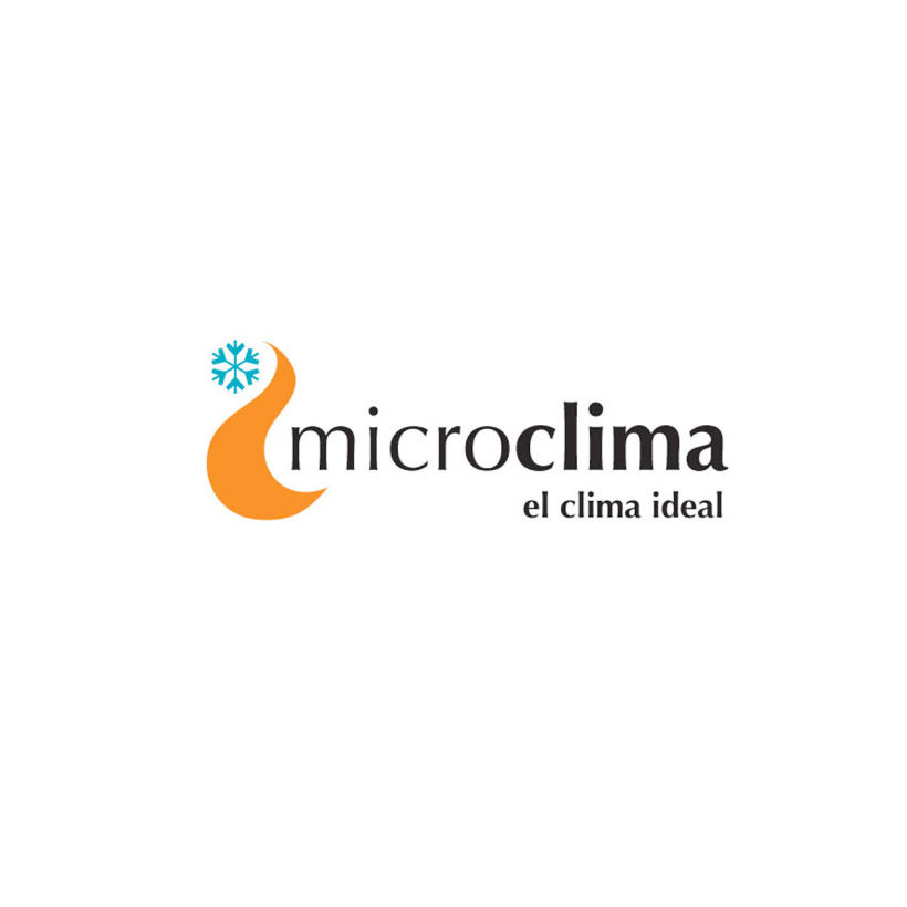 Logotipo Microclima, servicios de climatización