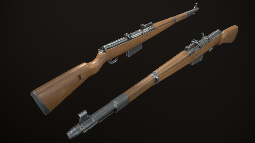 Armas modelagem 3D