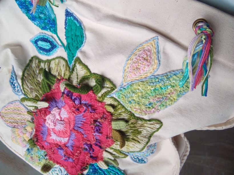 My project in Creative Embroidery: The Stitch Revolution course 2