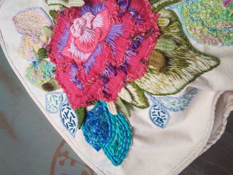 My project in Creative Embroidery: The Stitch Revolution course 3