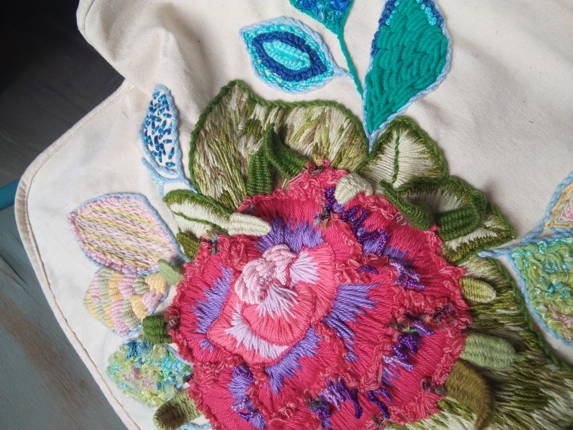My project in Creative Embroidery: The Stitch Revolution course 4