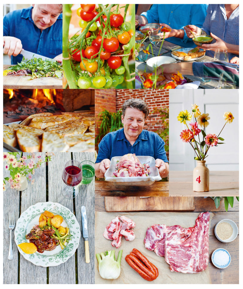 Jamie Oliver - Together.  Floral styling for his latest book release 3