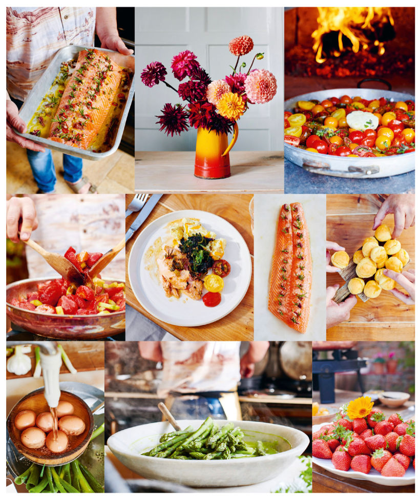 Jamie Oliver - Together.  Floral styling for his latest book release 5
