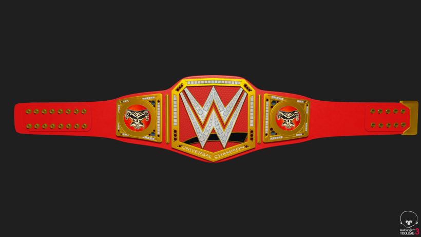 WWE Universal Championship Brock Lesnar edition 3D 2